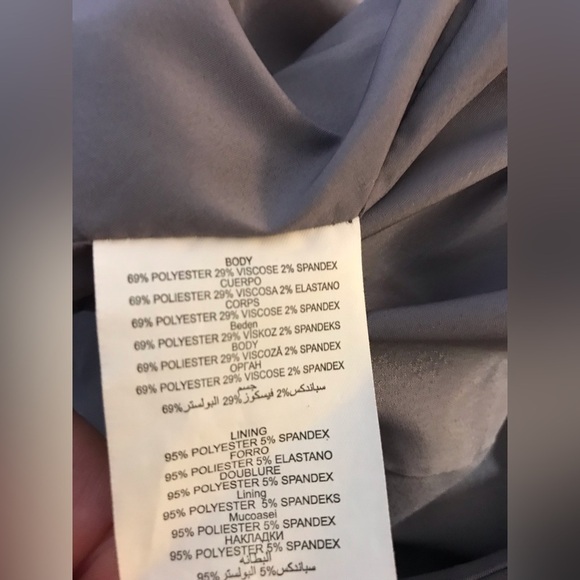 🌞Bebe Short Silk Sleeve Gray Jacket Top 4 - Picture 13 of 15